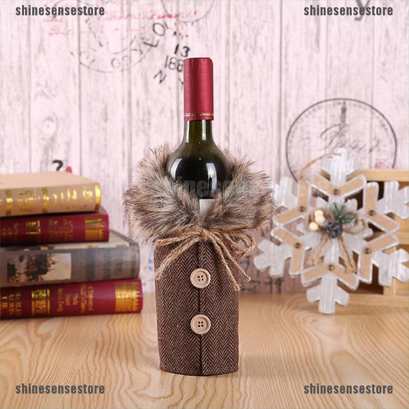 Vỏ Bọc Chai Rượu Hoạ Tiết Giáng Sinh Sáng Tạo | BigBuy360 - bigbuy360.vn