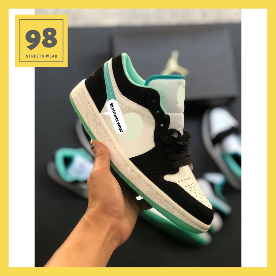 [𝐓𝐡𝐚𝐧𝐡 𝐋𝐲́] Giày Xanh Ngọc Cổ Thấp, Xanh Đen Low ✅