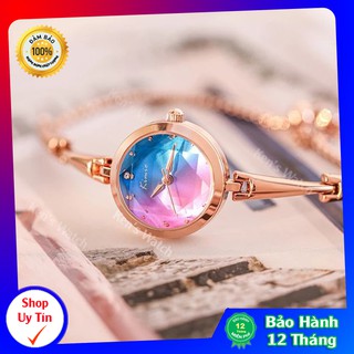 💥Hàng Mới💥 Đồng Hồ Nữ Thời Trang KIMIO 6406 dây rút, Đồng Hồ Lắc Tay Kim Loại Sang Trọng