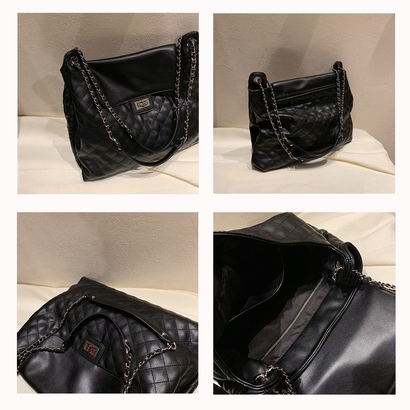 Túi Xách Nữ Đẹp Đeo vai, Đeo Chéo Đi Chơi, Đi Làm khóa xoay dây xích đẹp Thời Trang Havi  TX086