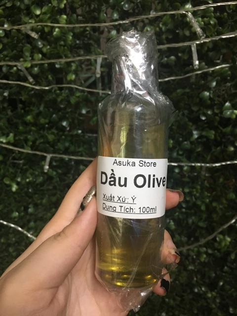 Dầu olive    - Nguyên Liệu Mỹ Phẩm Handmade_Nguyên liệu Làm Son Thủ Công DIY