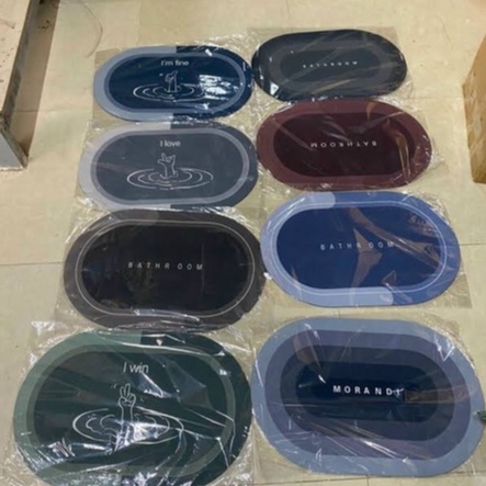 Thảm chân silicon, thảm sàn thấm nước siêu bám dính