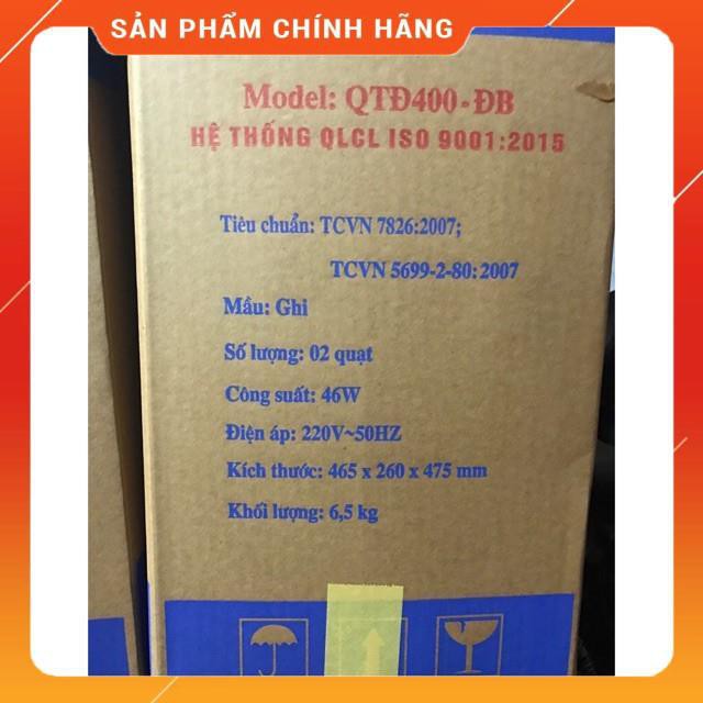 [FreeShip] Quạt đảo trần điện cơ thống nhất QĐT 400-ĐB Huy Anh