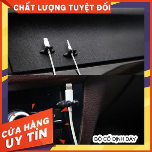 (Bộ 10 cái) Bộ cố định dây trên ô tô