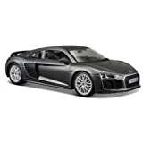 Xe Mô Hình Audi R8 1:24 Maisto (Đen Nhám )