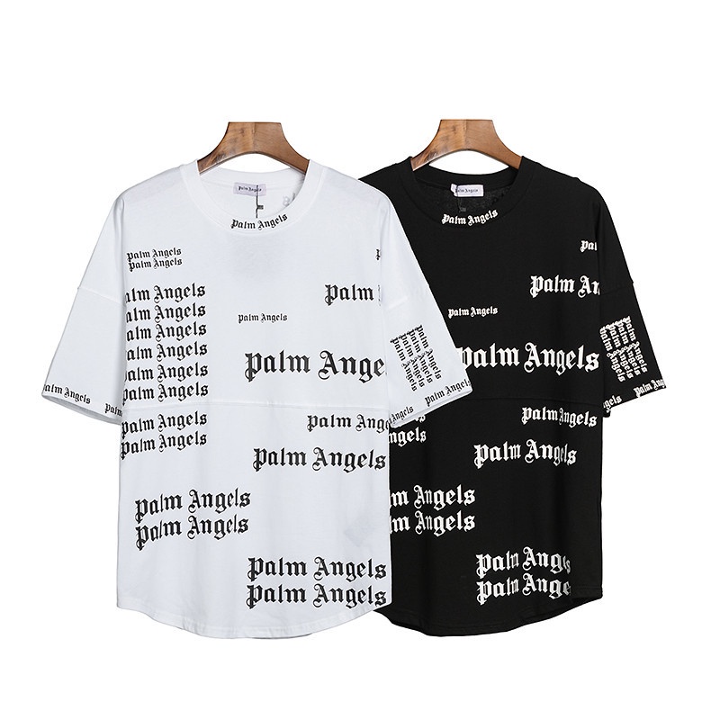 Bán Chạy Nhất Áo Thun Cotton Tay Ngắn Dáng Rộng Hở Vai In Chữ Màn Hình Viên Đạn Thời Trang Unisex