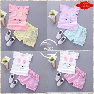 [THANH LÝ LỖ] COMBO 4 BỘ CỘC COTTON BÉ TRAI/BÉ GẢI