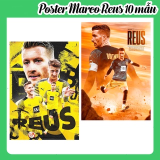 Poster marco reus, ảnh dán tường marco reus cực đẹp, poster bóng đá có in theo yêu cầu