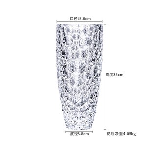 Bình Cắm Hoa Pha Lê | Lọ Thủy Tinh 30cm