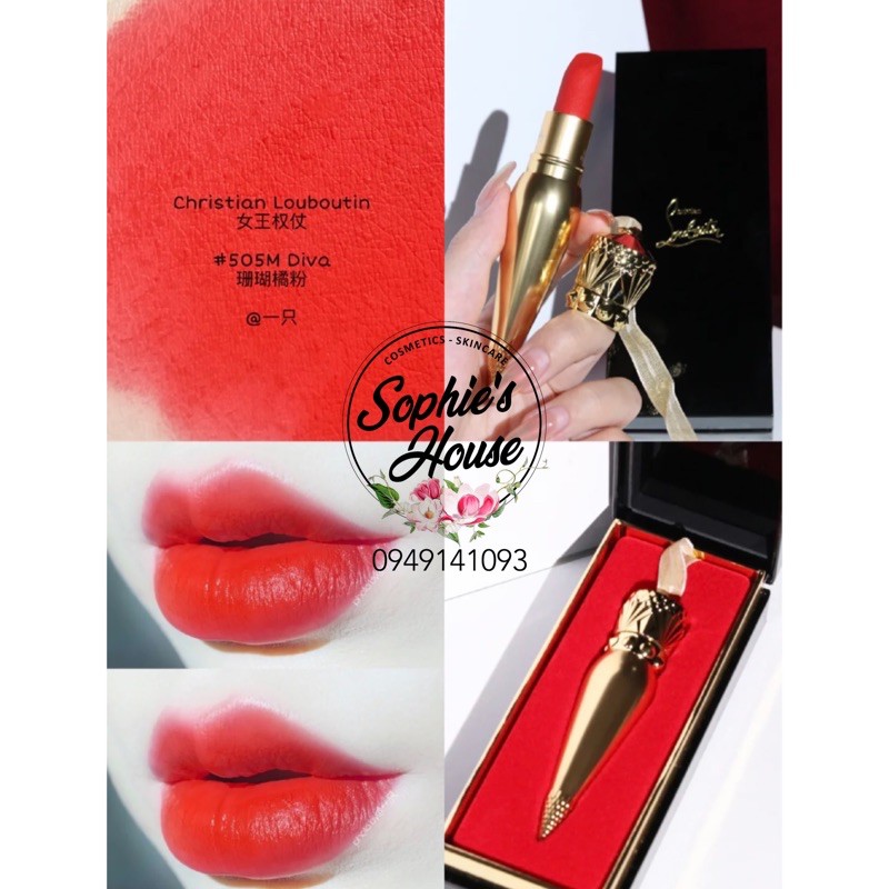 [Mã 252FMCGSALE giảm 8% đơn 500K] Son Christian Louboutin 013M / 015M / 003M / 004M / 005M