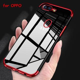 Ốp điện thoại silicon mạ thời trang cao cấp cho OPPO A3S A5S A7 A5 F11 Pro F9 F7 F5 A73 A5