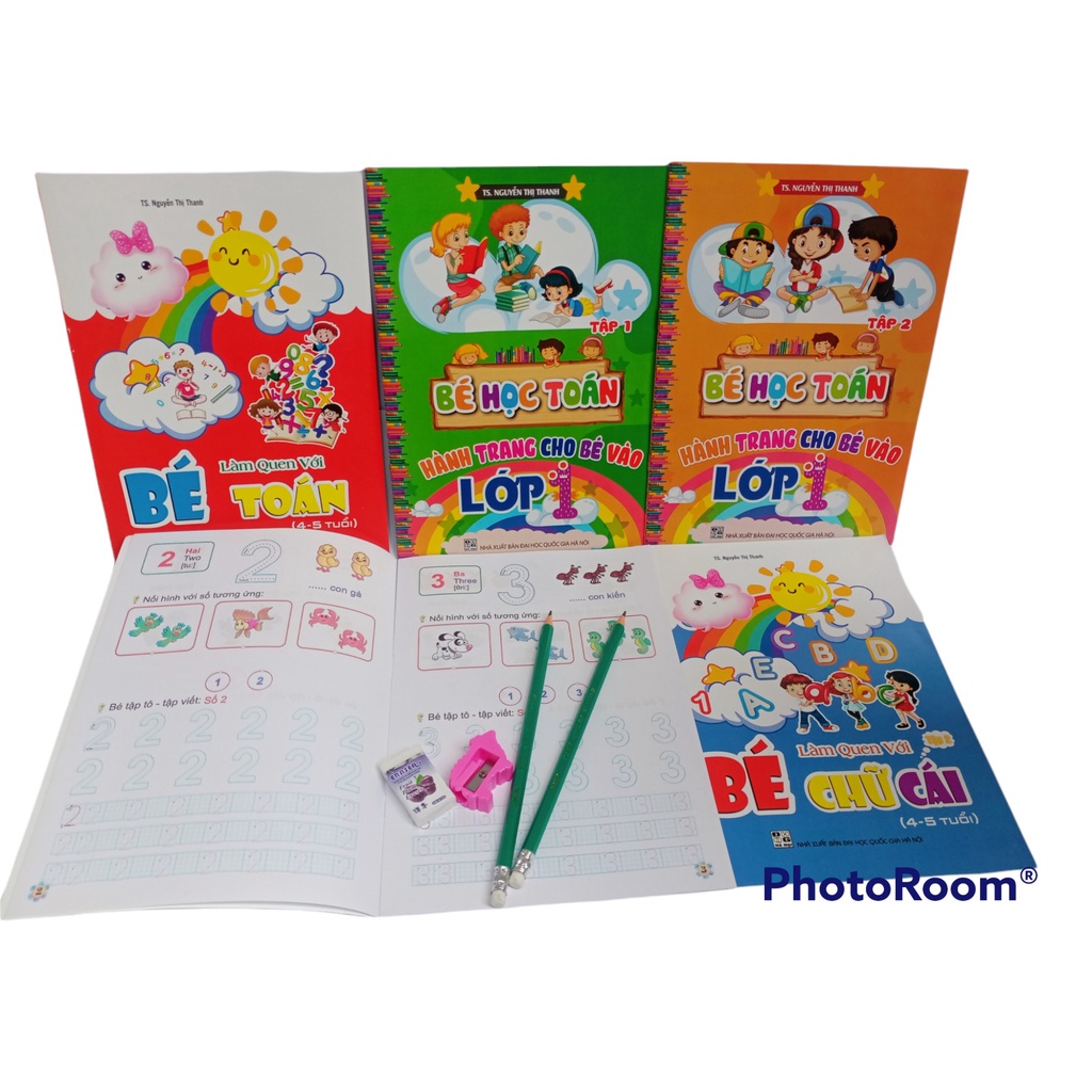 Combo Đồ Chơi Tap To Chữ_ Số Cho Bé Từ 3 Tuổi