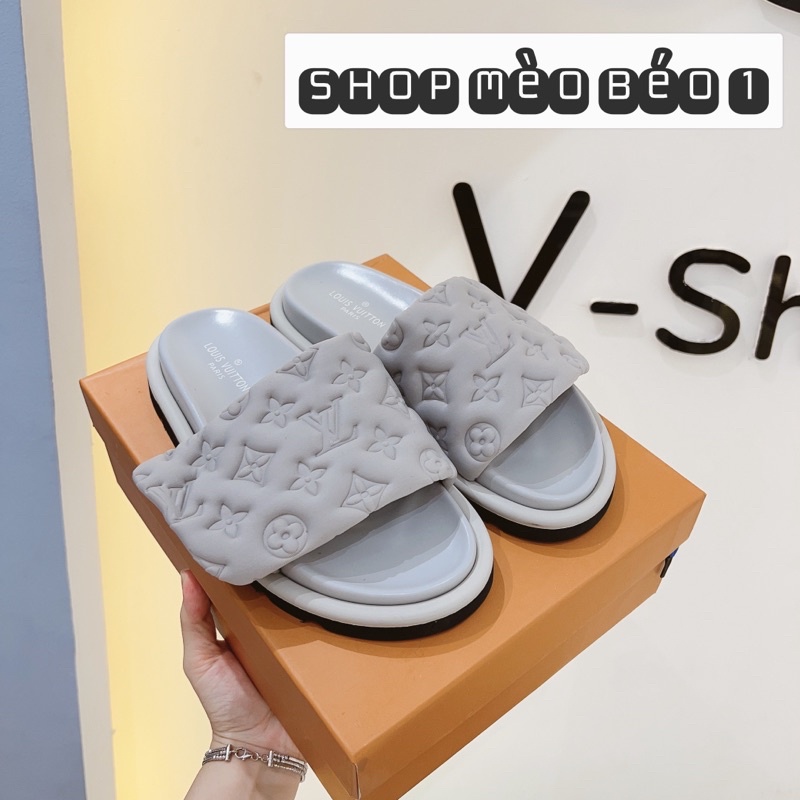 Dép spsl quai dán ngang vân chìm fullbox