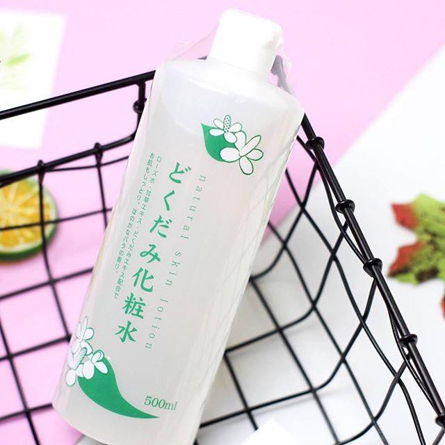 Nước Hoa Hồng Rau Diếp Cá Loại Bỏ Mụn Dokudami Lotion 500 ml