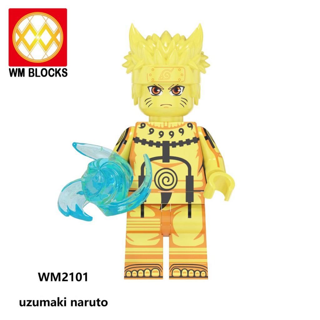 Bộ Nhân Vật Minifigure Lego NARUTO, Lego Sasuke WM6107