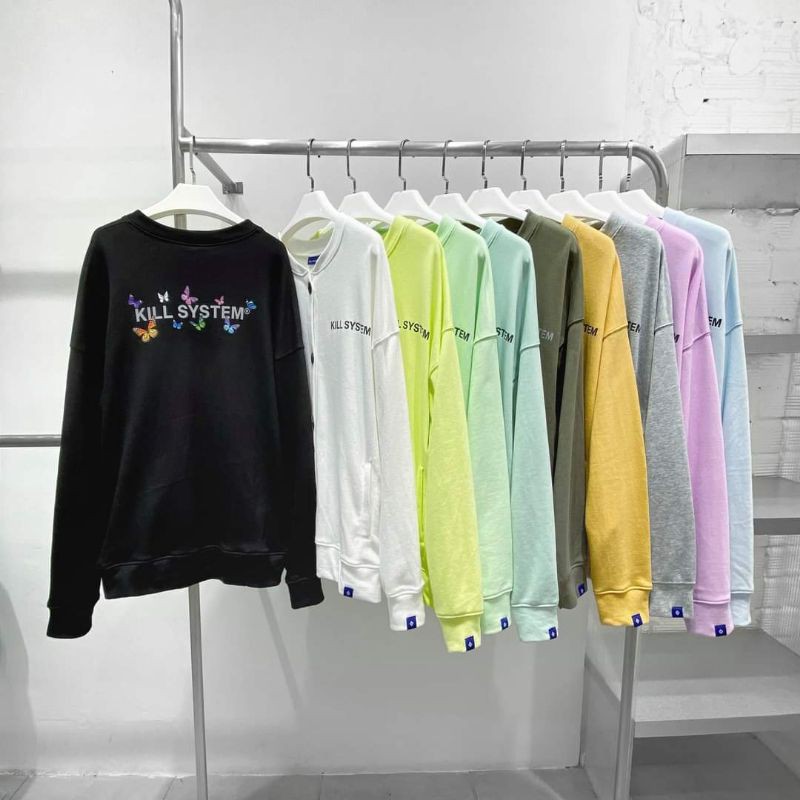 New 100% Pass / Thanh Lý Jacket Cardigan  Kill System Áo Khoác