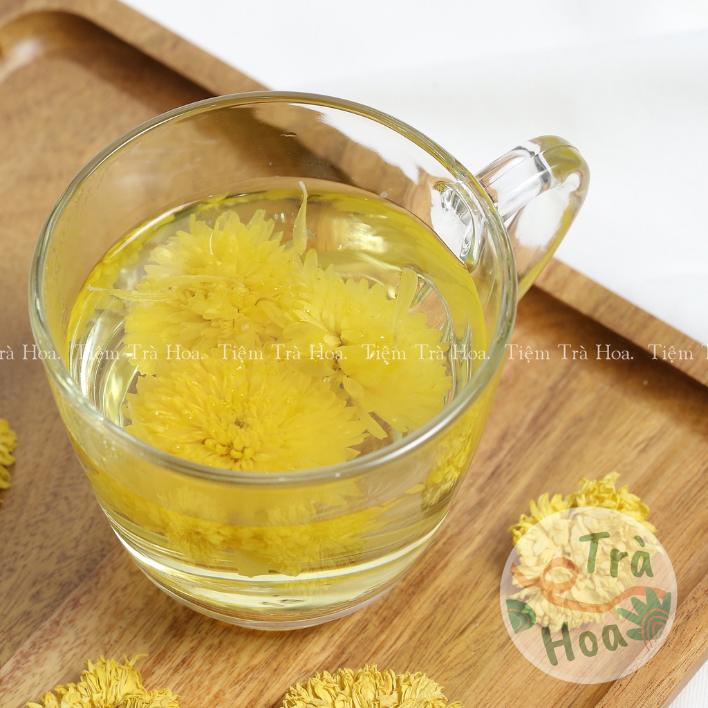 Trà Hoa Cúc Vàng sấy lạnh nguyên bông