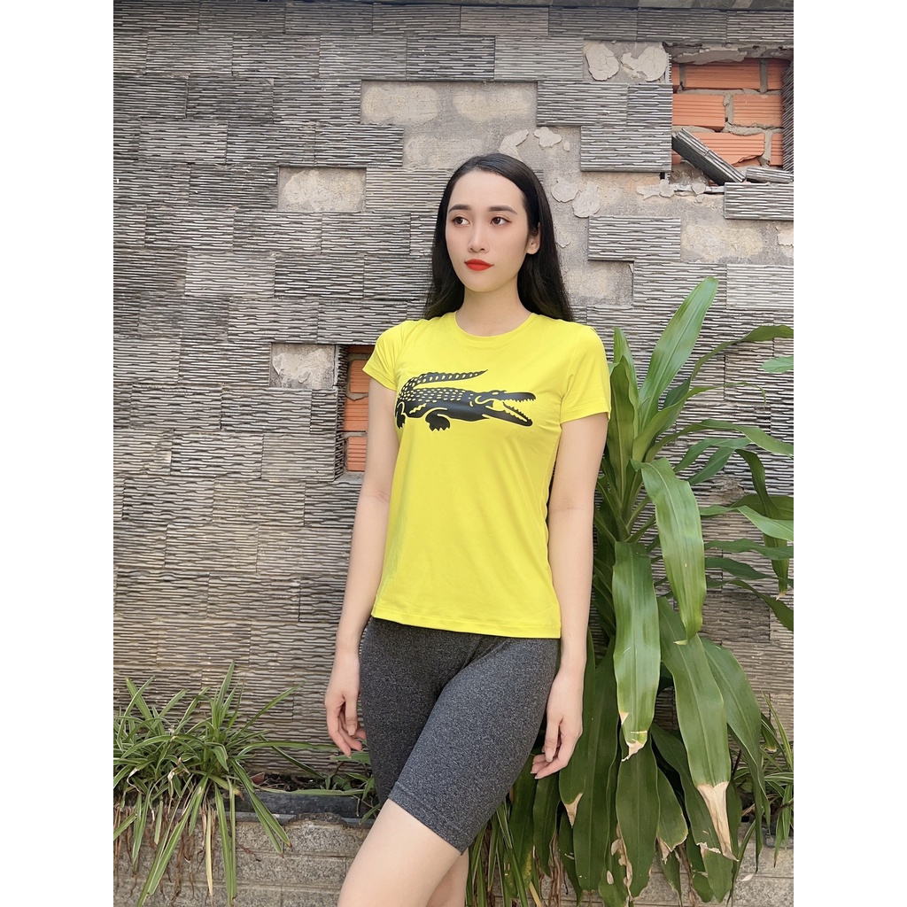 [99K] Áó Thun Nữ thể thao __chất thun co dãn 4c _vải mềm mịn mang mát mã nk099