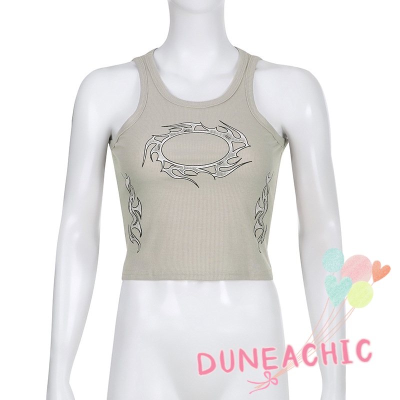 Áo Tank Top In Họa Tiết Thời Trang Mùa Hè Cho Nữ