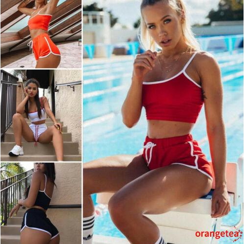 Set Đồ TậP GồM Bra + ÁO Thun 2 Dây + QuầN Short Cho Nữ