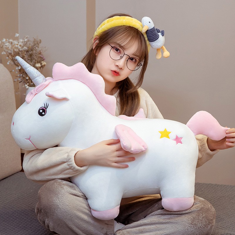 Dễ Thương Thú Nhồi Bông Hình Kỳ Lân Sáng Tạo Đáng Yêu