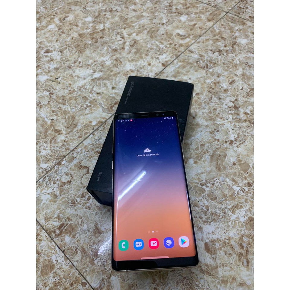 [500K] ĐIỆN THOẠI SAMSUNG NOTE 8 GOLD QUỐC TẾ - 64GB / ROM 6GB Cực mạnh chiến được tất cả các game