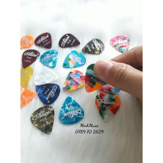 Combo 5 phím đàn guitar Alice hình thật