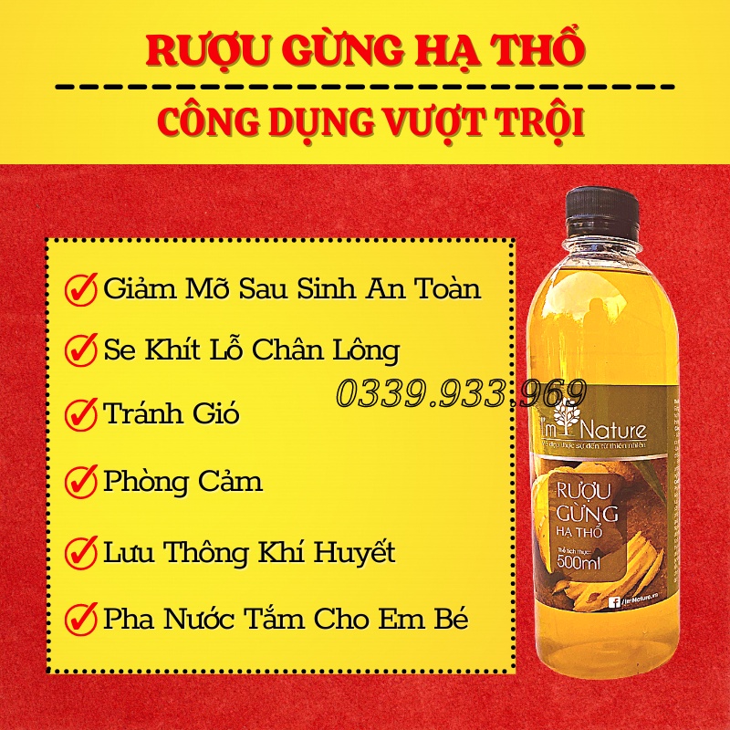 Combo Sau Sinh: Muối Thảo mộc + Rượu Gừng &amp; Nghệ Hạ Thổ 3 Năm + Tặng Đai Quấn Cho Mẹ Sau Sinh I'm Nature