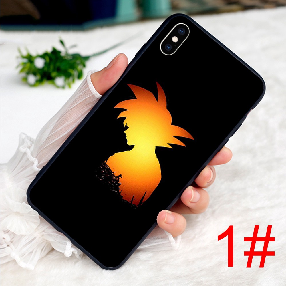 Ốp Lưng Mềm In Hình Dragon Ball Cho Iphone 12 11 Mini X Xs Xr Pro Max