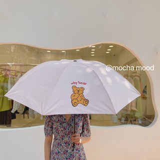 Ô Dù Gấp Che Mưa Hình Gấu Why Bear