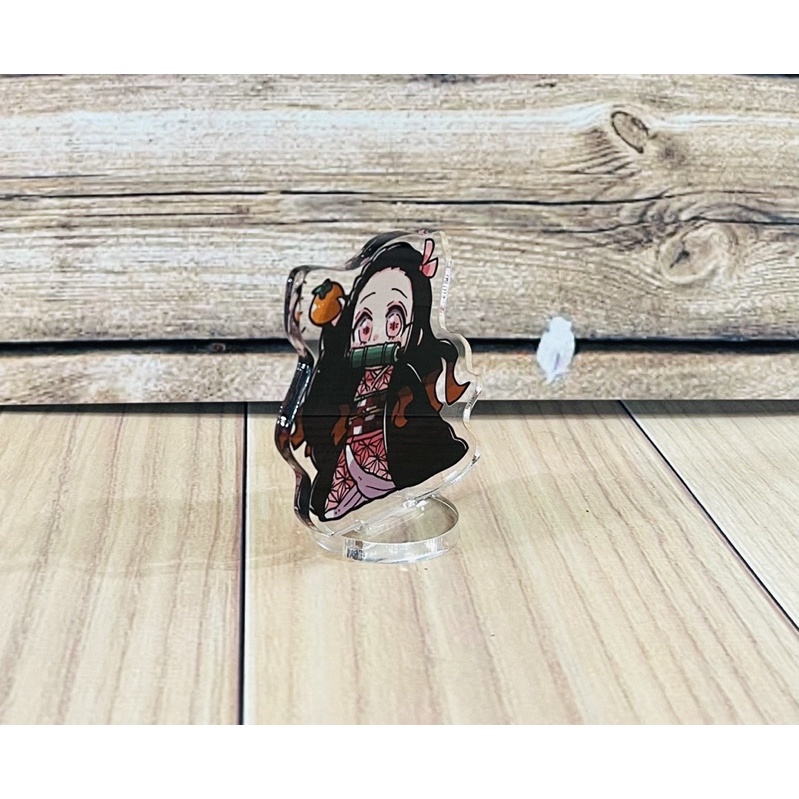 bộ 9 standee kimetsu no yaiba mica trong size bé/mô hình để bàn anime kimetsu no yaiba