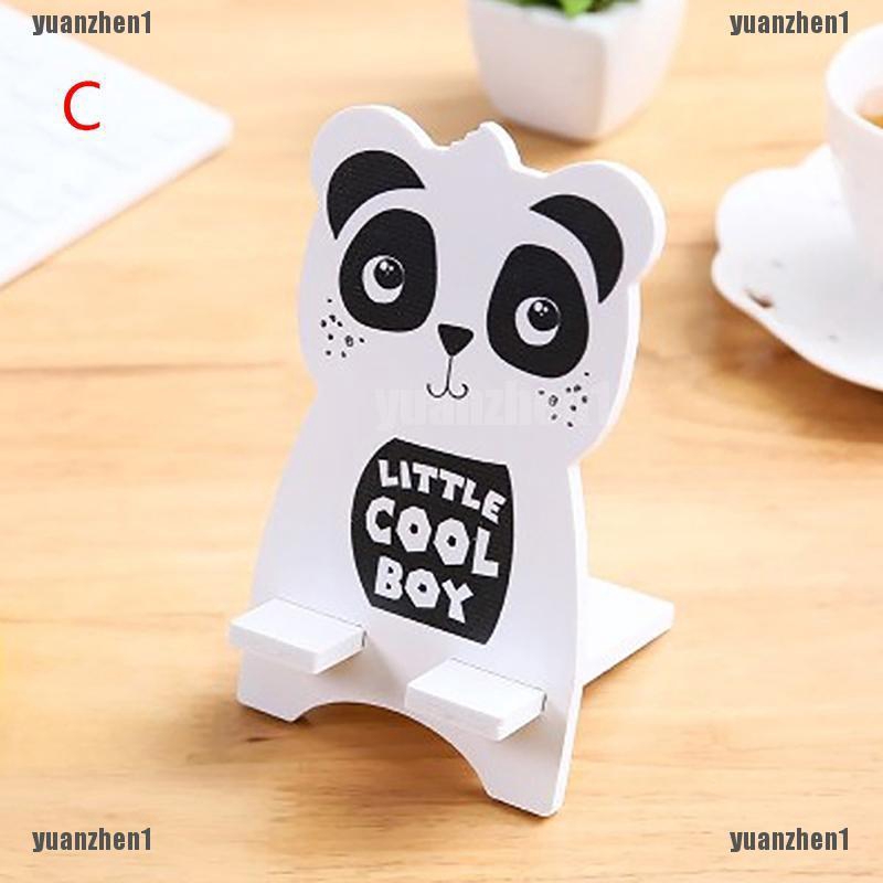 {YUANZHEN1} Giá Đỡ Điện Thoại / Máy Tính Bảng Để Bàn Hình Động Vật Lười Biếng