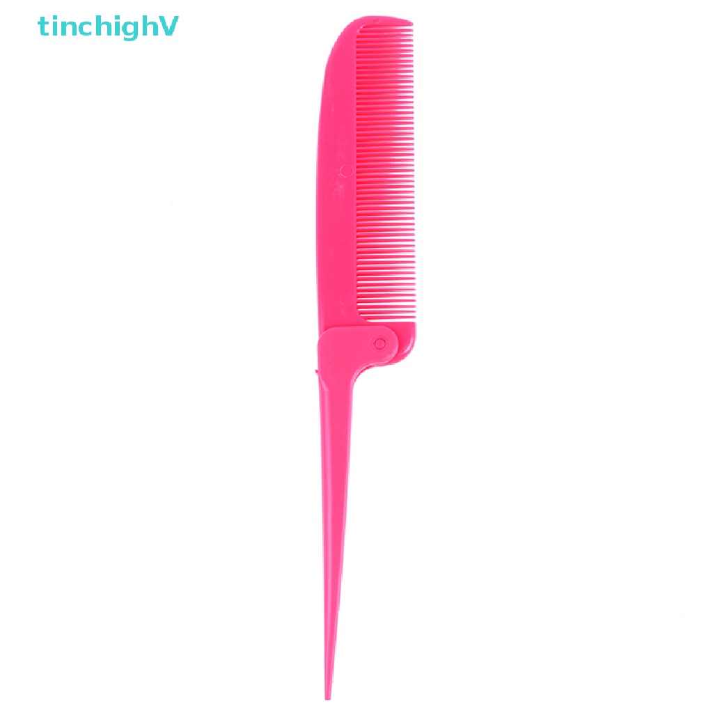 Lược Chải Tóc Massage Da Đầu Có Thể Gấp Lại Thiết Kế Đuôi Nhọn