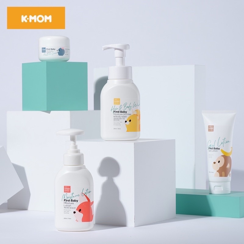 Sữa tắm hữu cơ K-Mom 2in1 cho bé