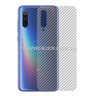 Tấm dán vân carbon 3d mặt lưng cho xiaomi mi 9, mi 9 se, mi 9t, mi 8, mi 8 se, mi 8 pro, mi 8 lite, mi 6, mi 5, mi 5x