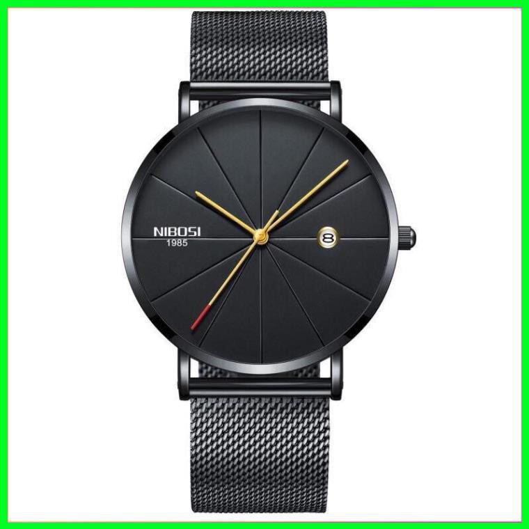 [SIÊU KHUYẾN MÃI] ĐỒNG HỒ NAM NIBOSI SIÊU MỎNG CHẠY 1 LỊCH NGÀY HÀNG CHÍNH HÃNG FULL BOX | BigBuy360 - bigbuy360.vn
