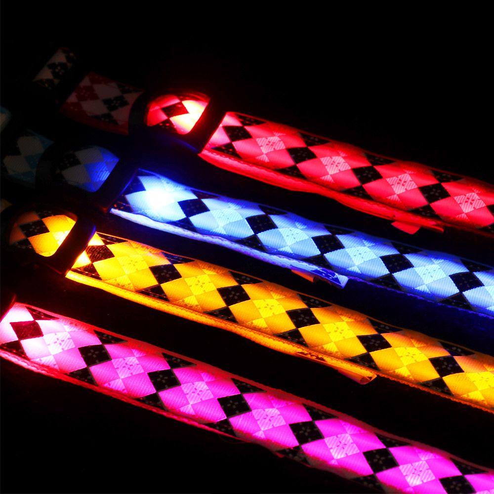 Vòng Cổ Thú Cưng Zaijie 24 LED Có Thể Điều Chỉnh Chống Thất Lạc