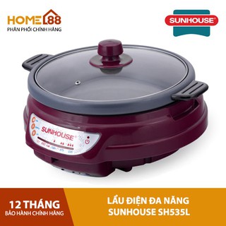 Lẩu điện đa năng Sunhouse SH535L chính hãng giá tốt