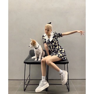 (ORDER) GIÀY ROSE BLACKPINK, GIÀY SNEAKER ĐẾ ĐỘN