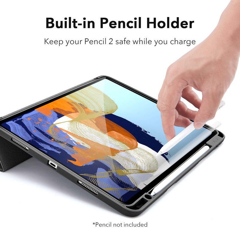 Bao Da Dành Cho iPad Pro 11 inch M1 2021 ESR Rebound Pencil Case- Hàng Chính Hãng