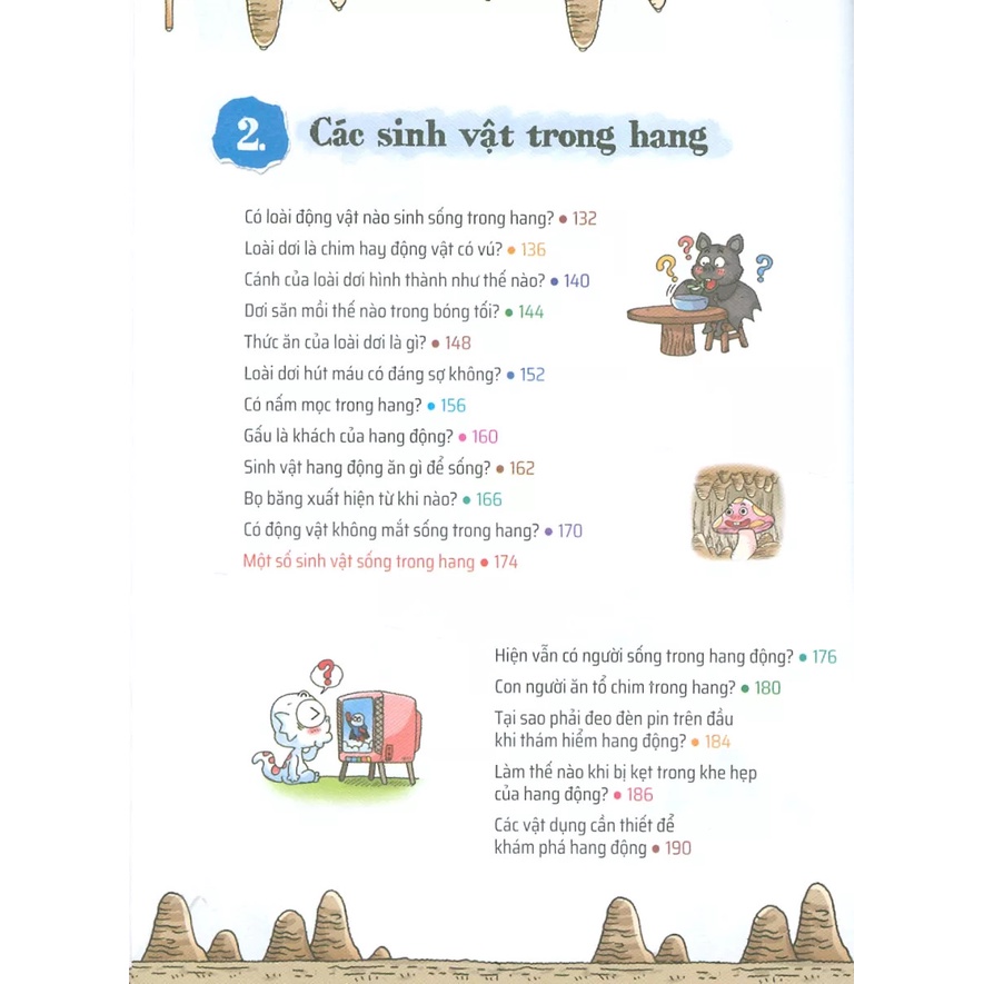 Sách Quiz! Khoa Học Kì Thú: Thám Hiểm Hang Động