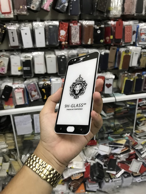 Kính cường lực Oppo F1s full màng hình đủ màu