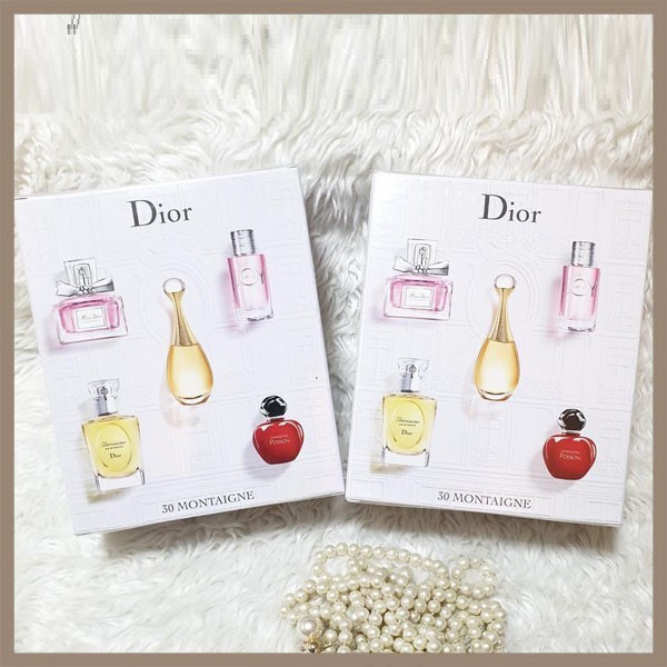 SET 5 CHAI NƯỚC HOA DIOR 30 MONTAIGNE ( MINI SIZE )