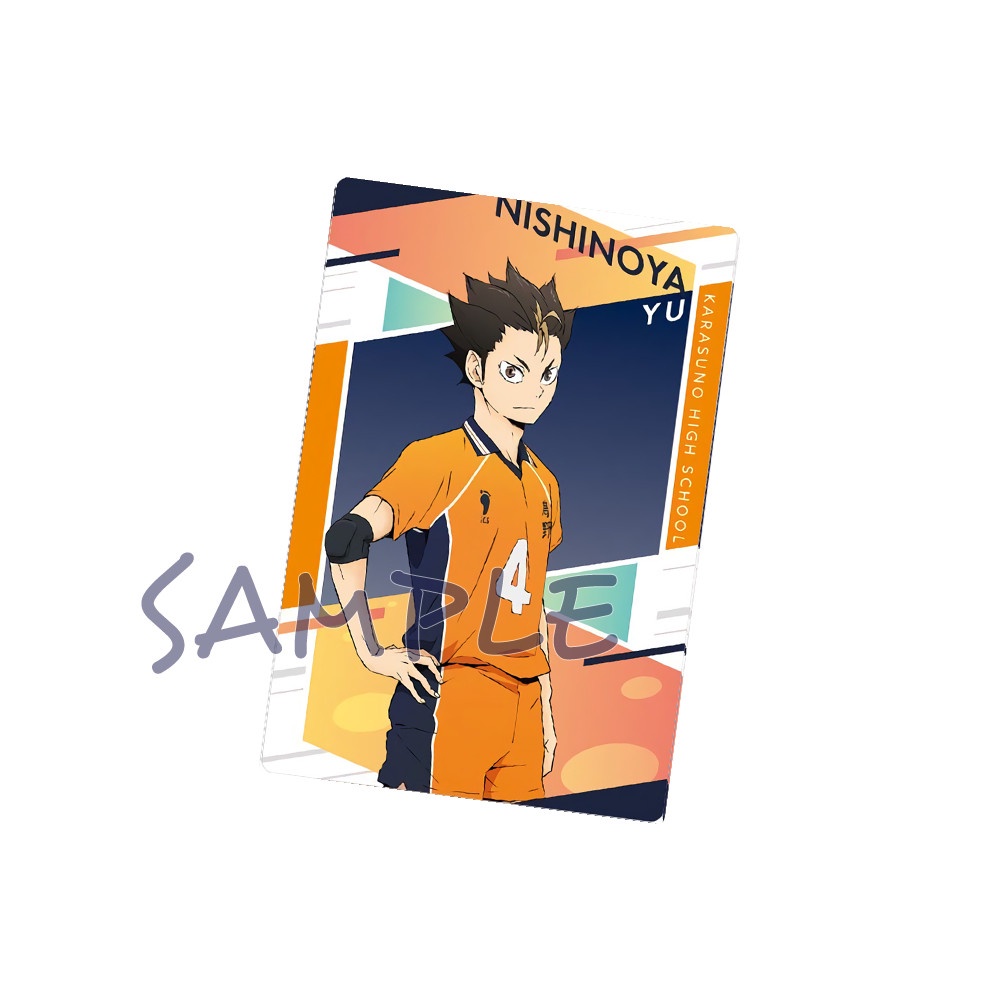 M5 Ảnh thẻ in hình HAIKYUU!! Vua Bóng Chuyền card bo góc viền 5*8cm anime chibi sưu tầm độc đáo