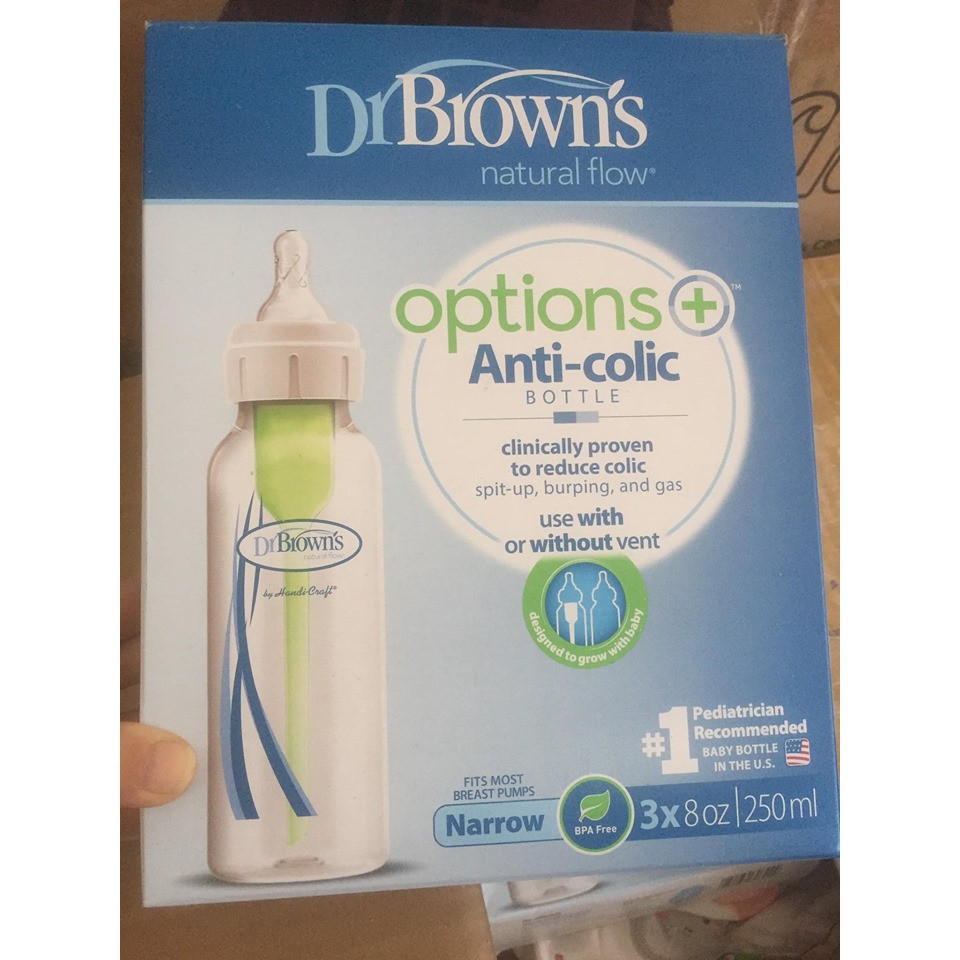 Bình sữa Dr Brown's Options 250ml