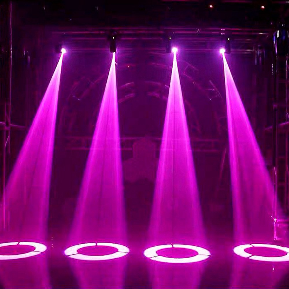 1001 - ĐÈN MOVING 30W VIỀN LED Đèn sân khấu