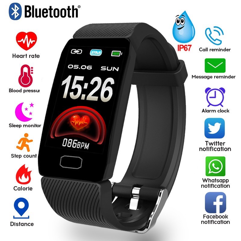 ANDROID Đồng Hồ Thông Minh Q1 Chống Thấm Nước Kết Nối Bluetooth Theo Dõi Sức Khỏe