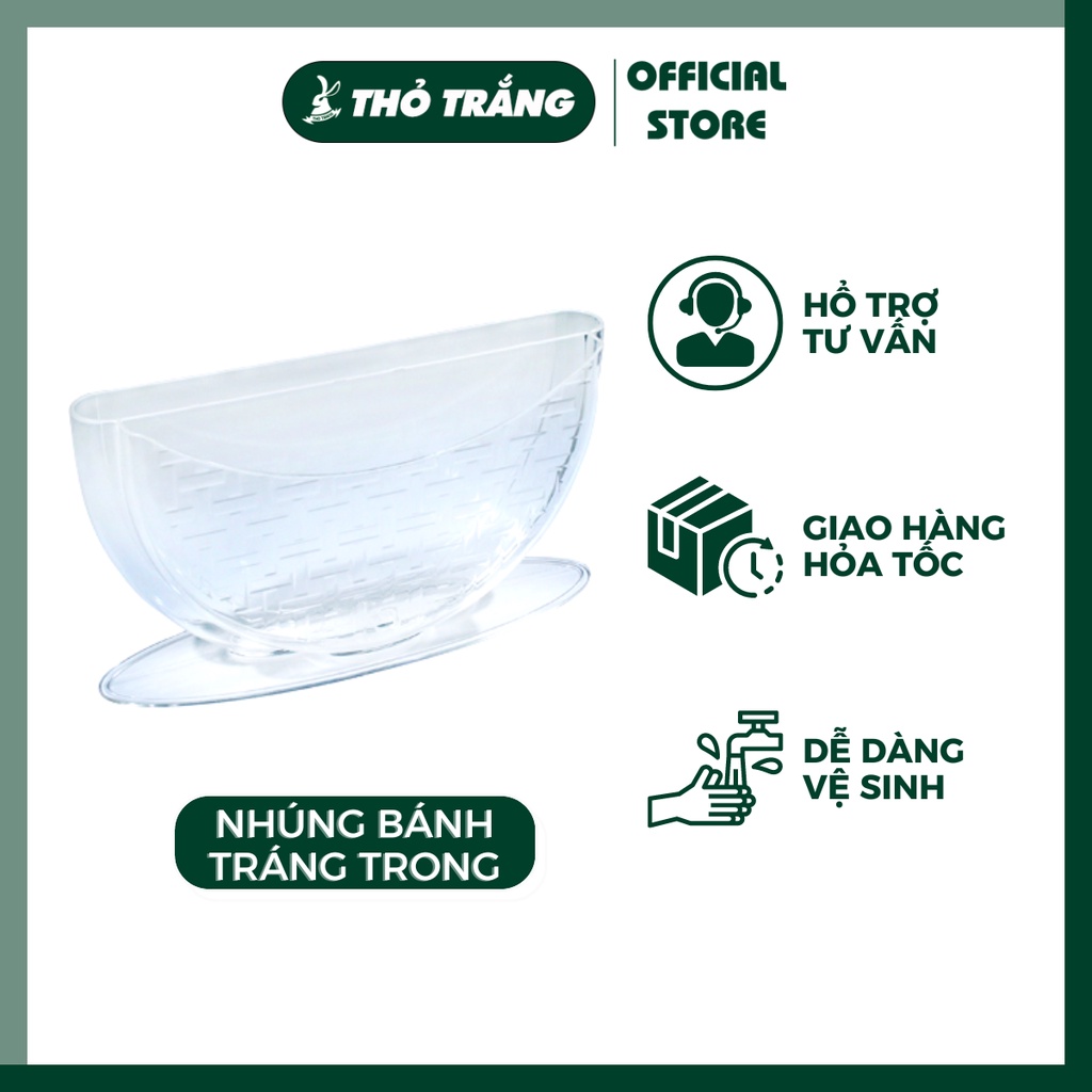 Nhúng Bánh Tráng Nhựa Trong Acrylic Cao Cấp Fataco Việt Nam