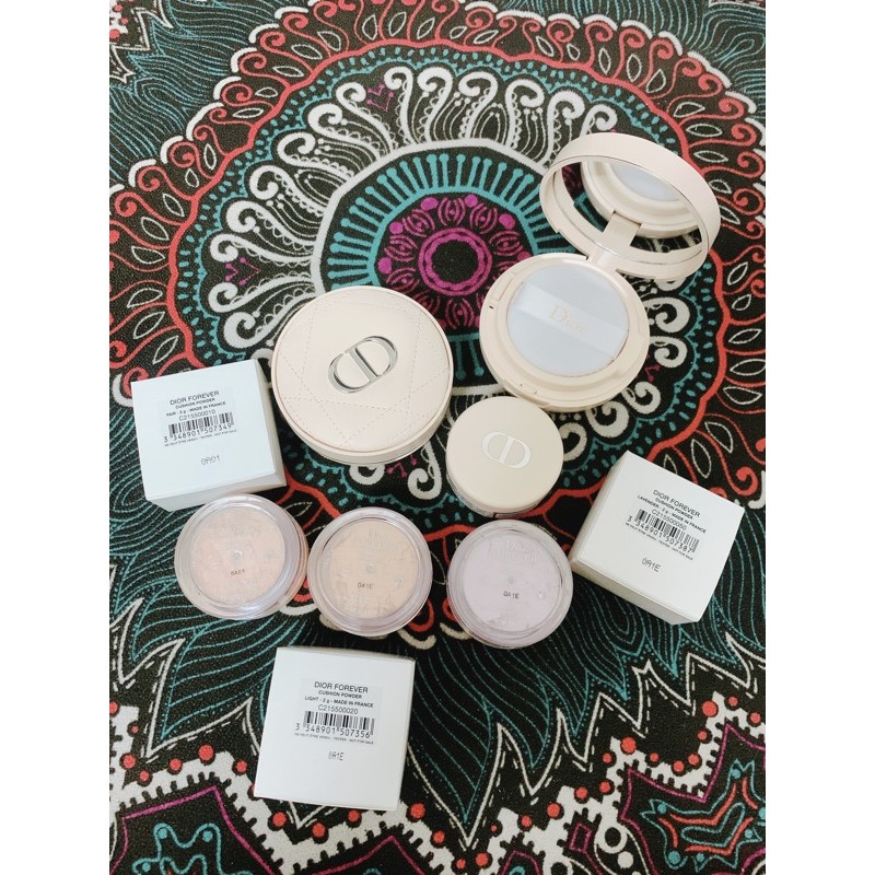 Phấn Bột Dior Forever Cushion Powder Light / Lavender / Fair