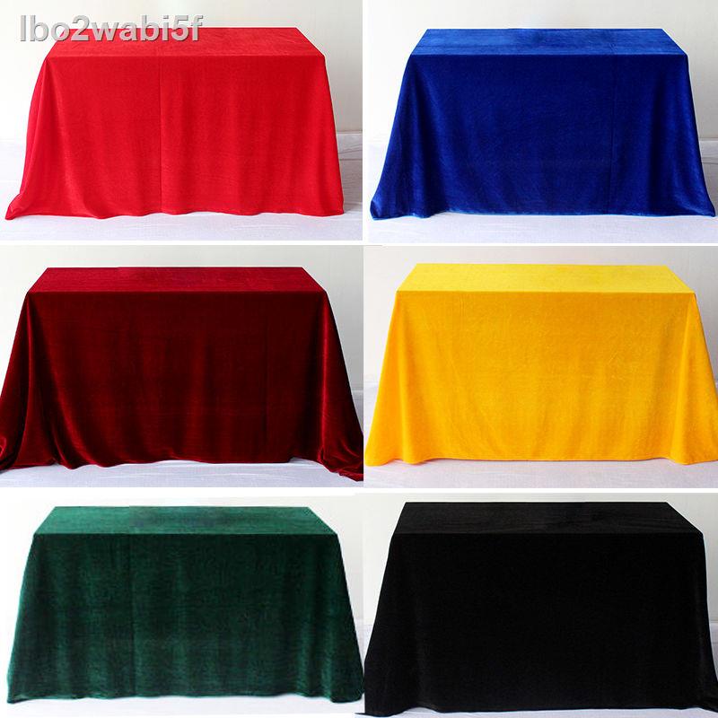 ☸ ๑ lbo2wabi5fDày tùy chỉnh văn phòng triển lãm hội nghị bàn khăn trải váy vải nhung không rụng lông